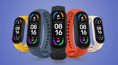 Nueva Xiaomi Mi Band 6 con NFC.