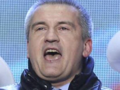 El primer ministro de Crimea, Serguéi Axiónov. EFE/Archivo
