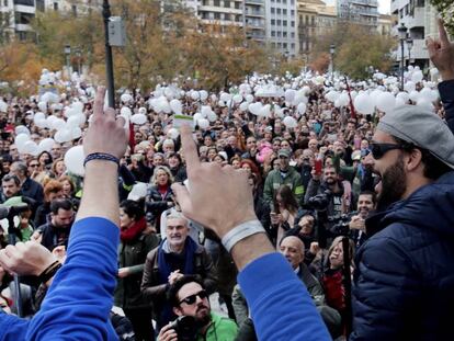 Manifestaci&oacute;n celebrada en Granada el pasado 27 de noviembre. 