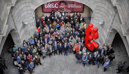 Presentación del festival Grec de 2018, en el Palau de la Virreina.