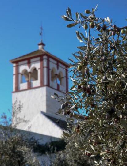 Una de las torres de la Hacienda Guzmán (Sevilla)