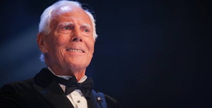 Giorgio Armani. 