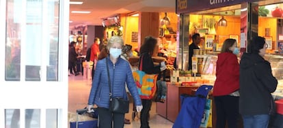 Un mercado en el madrileño barrio de Moratalaz.