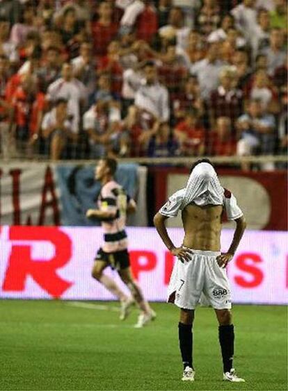 Jesús Navas, decepcionado