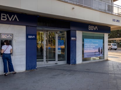 Oficina del BBVA en Sevilla.