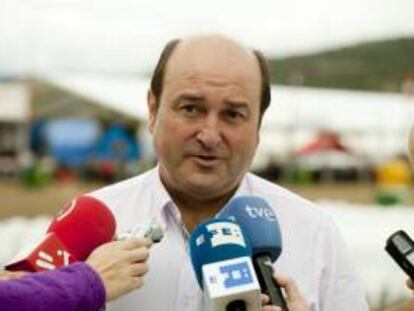 El presidente del PNV, Andoni Ortuzar. EFE/Archivo