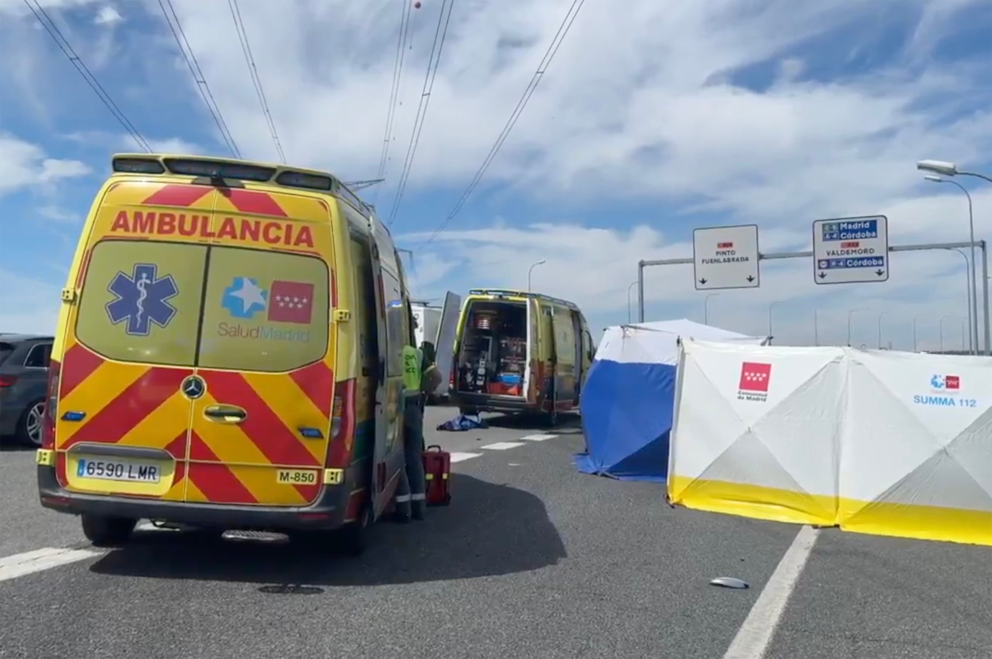 Muere un ciclista de 70 años atropellado por un coche en Pinto