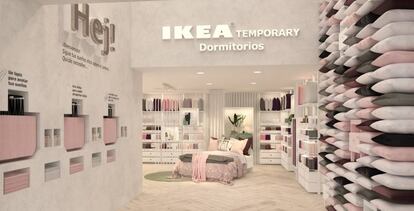 La nueva tienda Ikea Temporary que abrirá el próximo mes en Madrid.