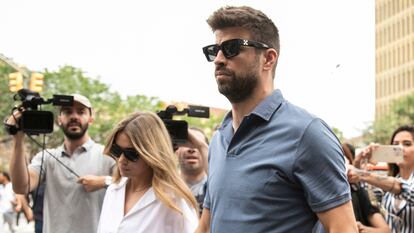 Gerard Piqué y Clara Chia