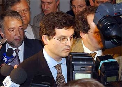 Paulo Pedroso, <i>número dos</i> y portavoz del Partido Socialista, imputado en los casos de pedofilia.