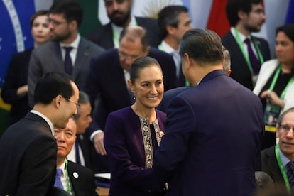 Claudia Sheinbaum en el G-20 en Río de Janeiro