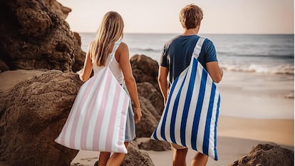 Este es el mejor puff para la playa que puedes comprar en Amazon