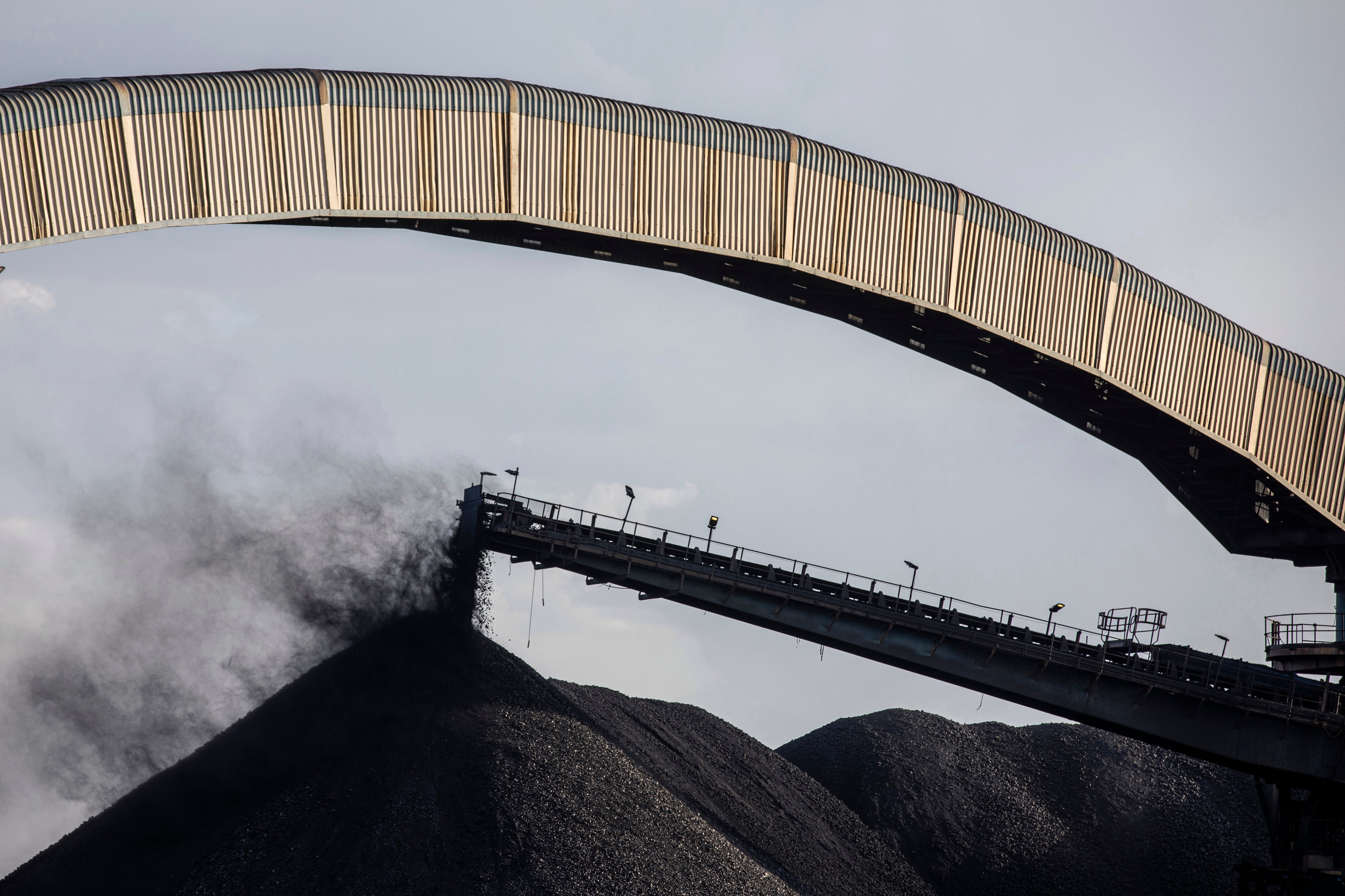 Imagen de la mina de carbón Impunzi en Sudáfrica, una instalación operada por Glencore.