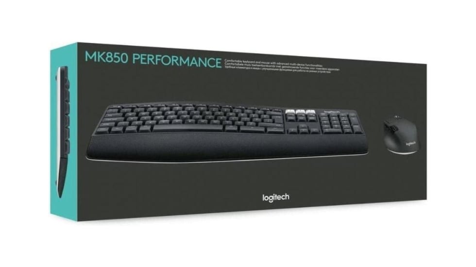 Logitech MK850 combo teclado y ratón inalámbrico.