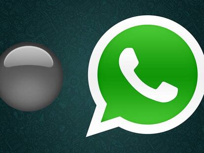 ¿Por qué debes evitar tocar el círculo negro de WhatsApp?