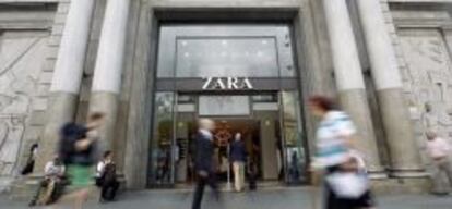 Una tienda de Zara, del grupo Inditex.