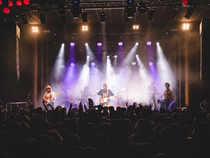 La Ludwig Band  el desembre del 2022 a la Sala Apolo, al final de la gira de 'La mateixa sort'.