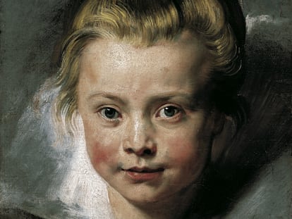 'Retrato de una niña', de Peter Paul Rubens (1577–1640). En el Liechtenstein Museum.