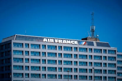 Sede de Air France-KLM, cerca del aeropuerto Charles de Gaulle en París.