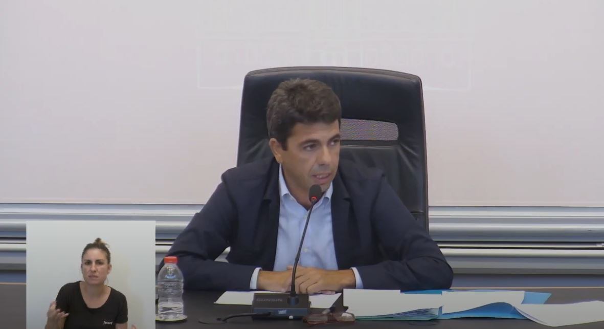 Mazn reproch a un cargo de la Confederacin del Segura llegar tres horas tarde a una reunin de Emergencias por la dana de Orihuela en 2019