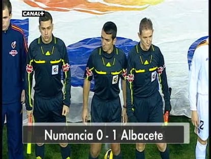 Numancia 0 - Albacete 1