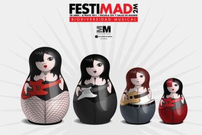 Cartel del Festimad 2M.
