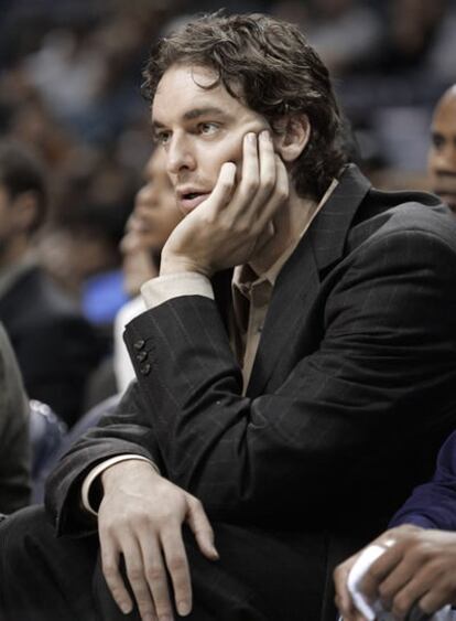 Pau Gasol, jugador de los Grizzlies