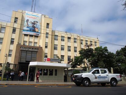 El Ministerio de Salud de Perú, en Lima.