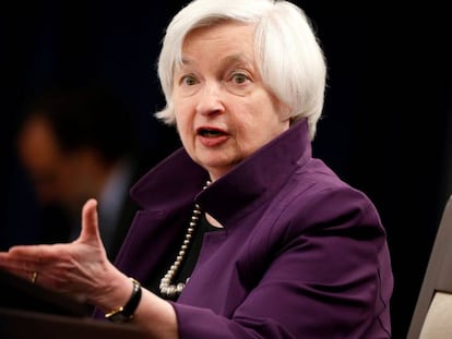 Janet Yellen, presidenta de la Reserva Federal