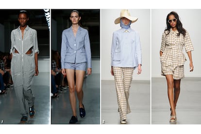 1. Richard Nicoll. 2. Karen Walker.