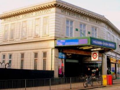 Estación de Willesden Green, en Londres.