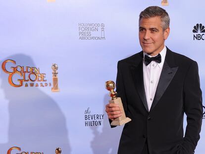 George Clooney era candidato por partida triple: como actor por Los descendientes y como director y por el guion de Los idus de marzo. Finalmente solo se ha hecho con el primero.