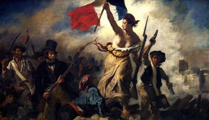 Marianne, símbol universal de la revolucionària República francesa.