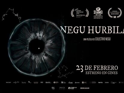 Cartel promocional de la película 'Negu Hurbilak', en cines el 23 de febrero.