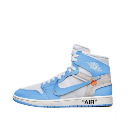 Las Nike Air Jordan I Off White fueron uno de los modelos más destacados de la colección The Ten, lanzada en 2017 y reeditada posteriormente.