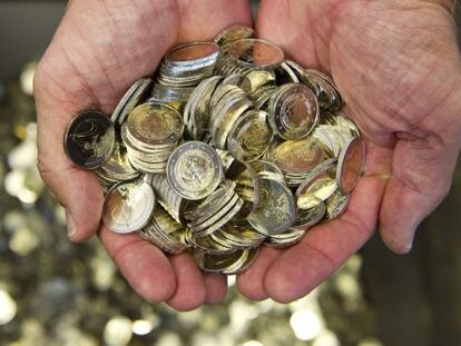 Monedas de euro.