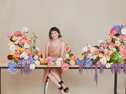 Sylvia Bustamante Gubbins, directora de la escuela de floristería  Madrid Flower School.