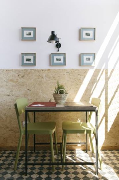 Interior del restaurante Lo Paseo, en Ulldecona.