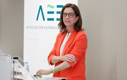 Alejandra Kindelán, presidenta de la Asociación Española de Banca (AEB).
