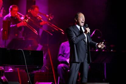 Paul Anka en el Festival de Cap Roig.