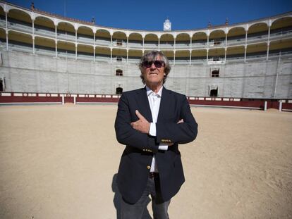 Sim&oacute;n Casas, empresario de la plaza de toros de Las Ventas, retratado ayer. 