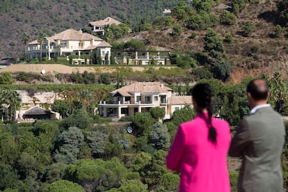 Vista de la urbanización La Zagaleta, en Benahavís, al norte de Marbella.