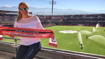 La sueca que enseñó Sevilla al primer sueco del Sevilla