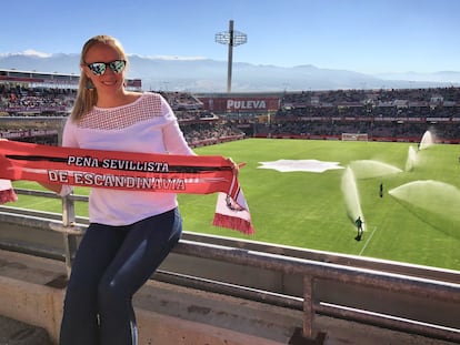 La sueca que enseñó Sevilla al primer sueco del Sevilla