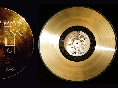 'Los discos de oro de las Voyager' (1977) tardarán 40.000 años en alcanzar la estrella más cercana a nuestro sistema solar.