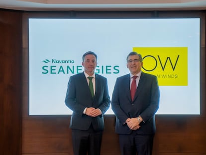 Navantia suministrará a Ocean Winds plataformas flotantes y elementos para parques eólicos marinos