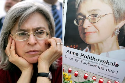 Anna Politkóvskaya (1958-2006)

Una de las voces más críticas con el régimen de Putin que sacó a la luz los abusos perpetrados por las tropas rusas durante el conflicto de Chechenia y denunció la falta de libertad para informar. Recibió varias amenazas de muerte, pero nunca pensó en marcharse: "El exilio no es para mí. De ese modo, ellos ganarían". Fue asesinada en un ascensor, en 2006, a causa de dos disparos.
