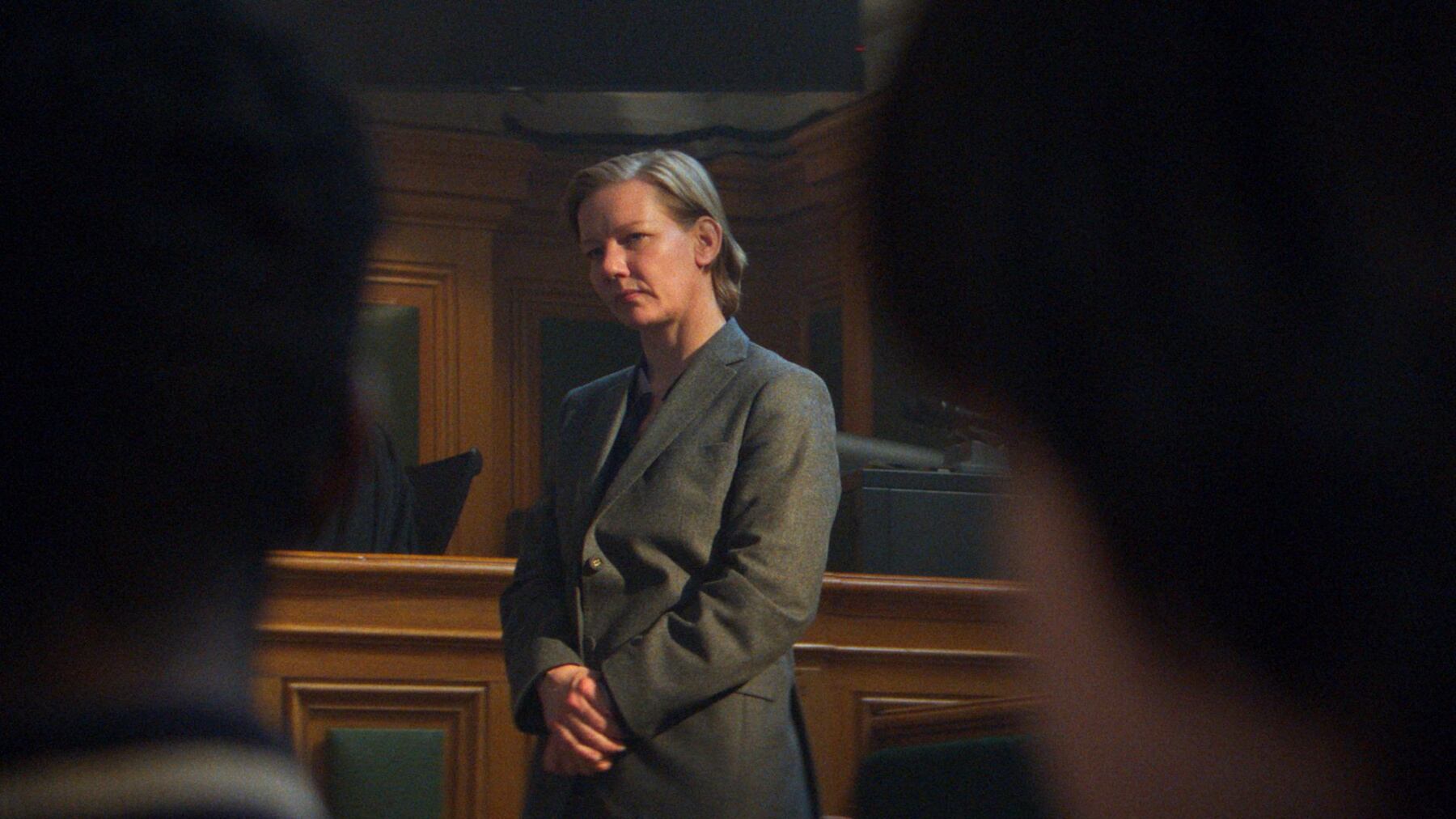Sandra Hüller, en el tribunal en 'Anatomía de una caída'.