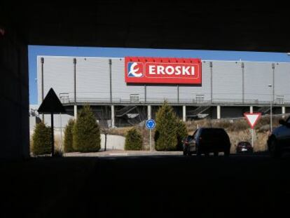 Centro comercial de Eroski en Madrid