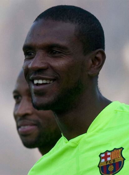 Touré y Abidal.